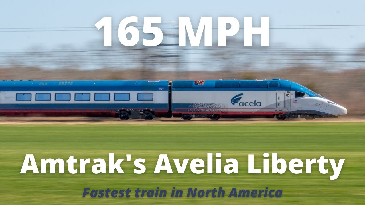 165 MILES PER HOUR - [4K] Ep 289 - Amtrak's Avelia Liberty High Speed Testing (165 mph+) and more!