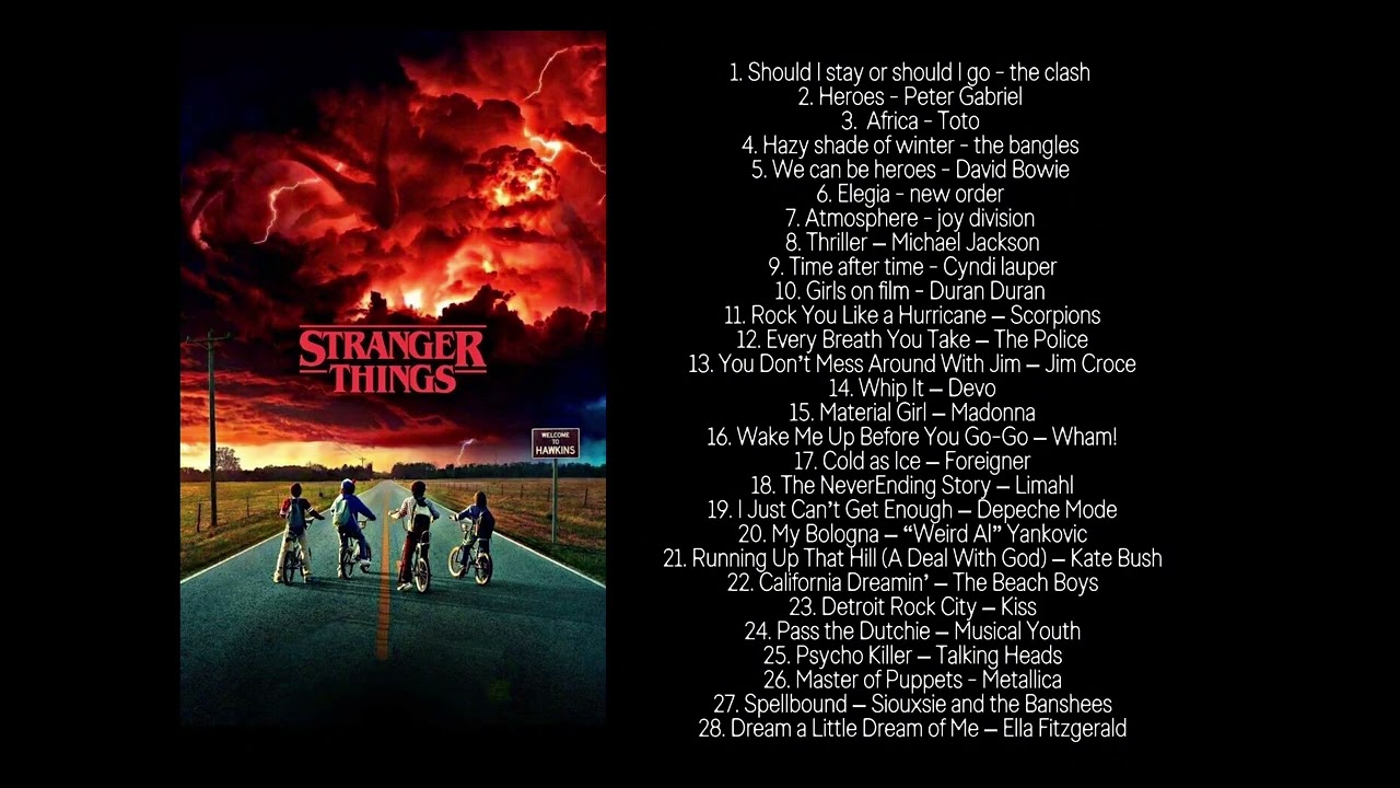Stranger things playlist