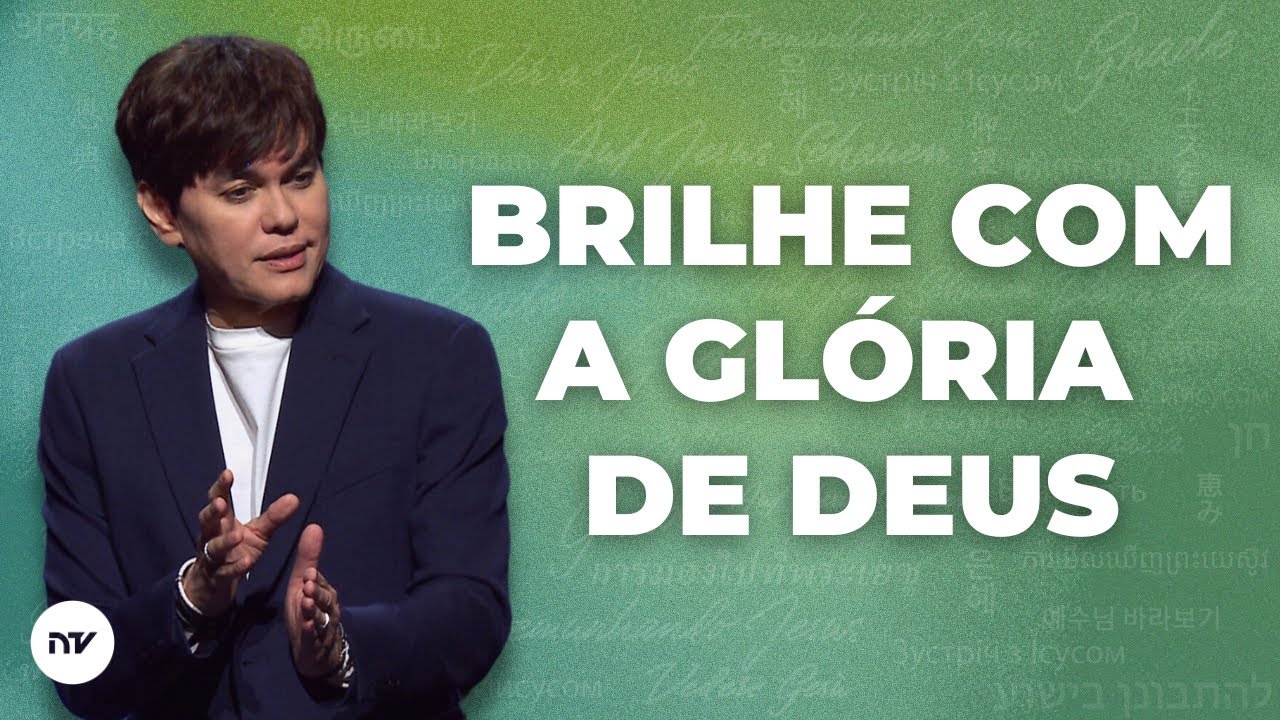 Como Brilhar com a Glória de Deus em Tempos Difíceis | Joseph Prince | New Creation TV Português
