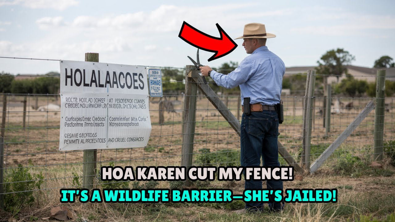 HOA Karen Cut My Fence—Didn’t Know It’s a Wildlife Barrier—Now She's in Jail