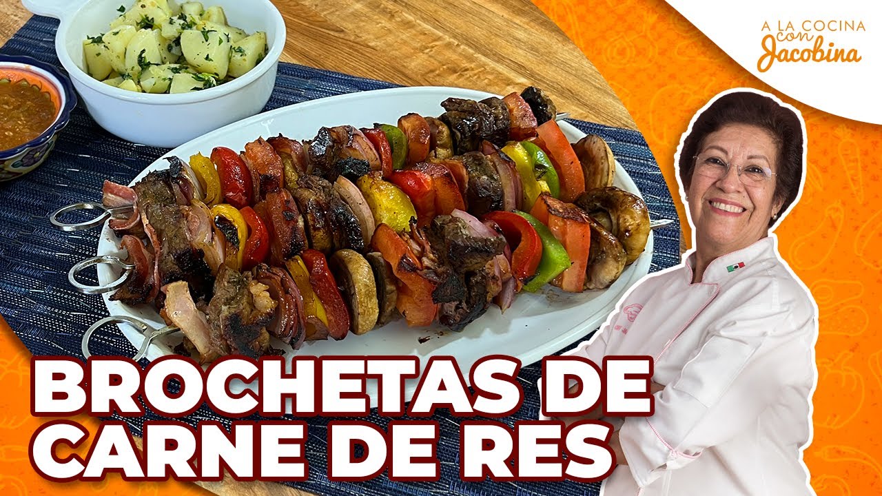 Cómo Hacer Brochetas de Carne de Res Jugosas (Especial Día del Padre)
