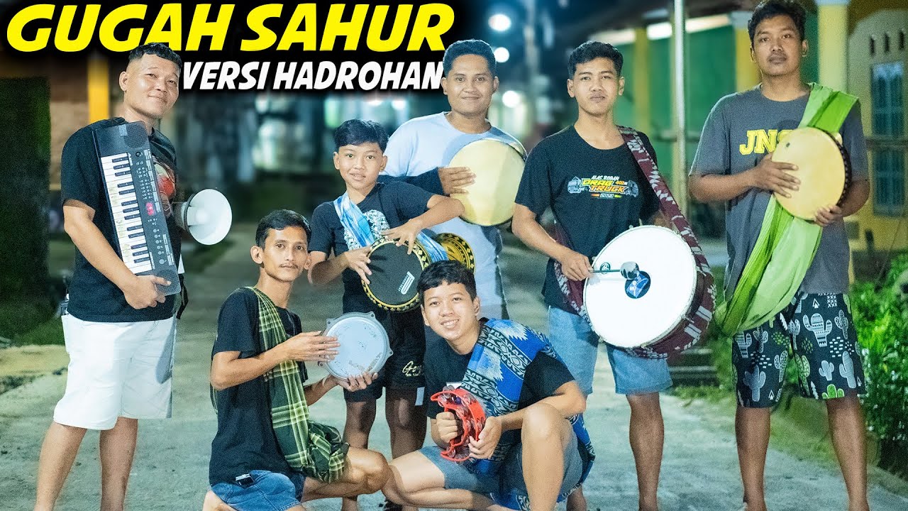 BANGUNIN SAHUR PAKAI HADROH, LATIHAN DITDIM TEAM KEMARIN LANGSUNG BUAT PERFORM..
