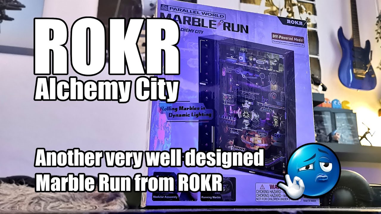 ROKR - Alchemy City - another very well designed and built Marble Run from the Parallel World series