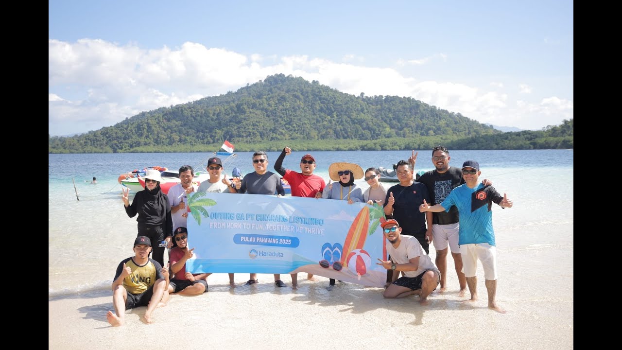 OUTING PT. CIKARANG LISTRINDO CIKARANG - PULAU PAHAWANG | HARADUTA WISATA