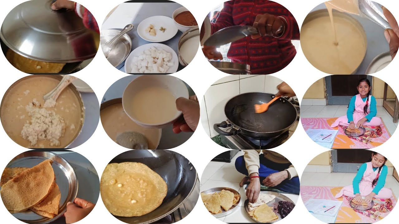 #Foodvlogs #tasty patishapta 🥥🫚🥖😋