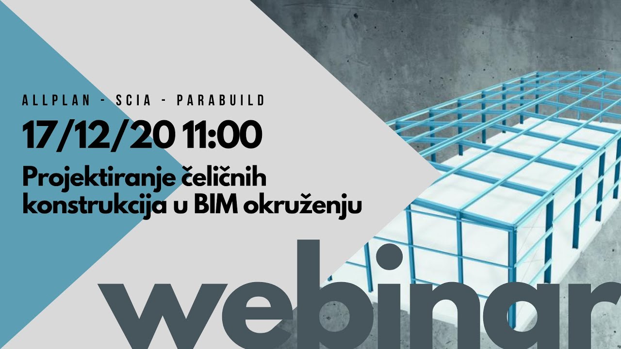 Allplan - SCIA - Parabuild - Projektiranje čeličnih konstrukcija u BIM okruženju