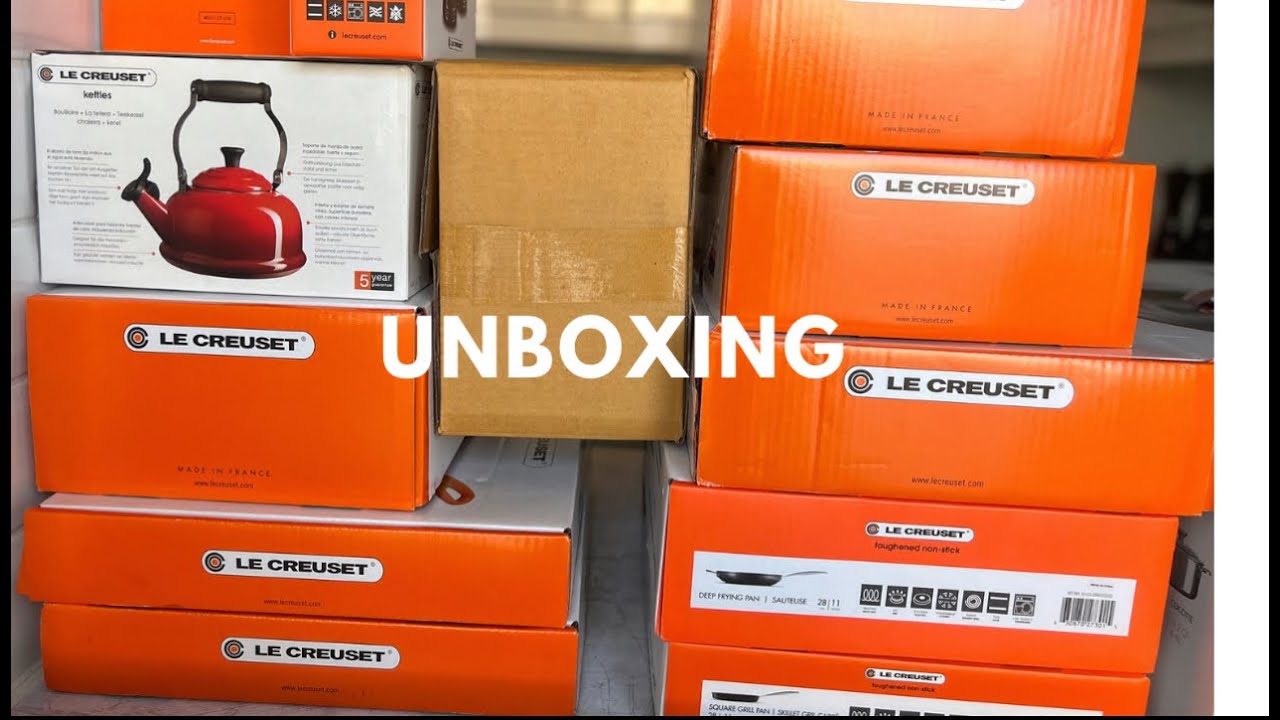 UNBOX MY LE CREUSET WITH ME | COOKWARE AND KITCHENWARE |
