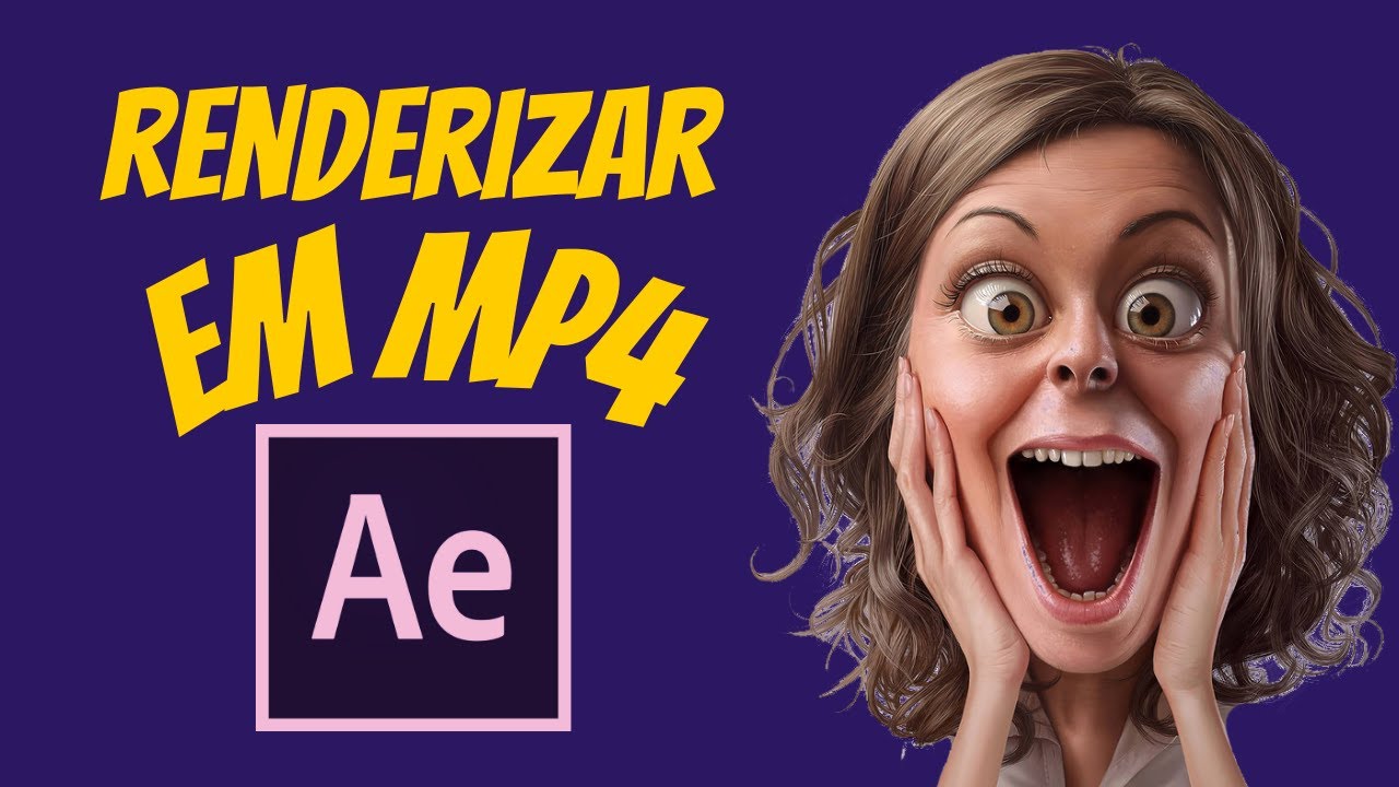 Como Renderizar no After Effects em mp4 DIRETO para o YouTube - Tutorial After Effects