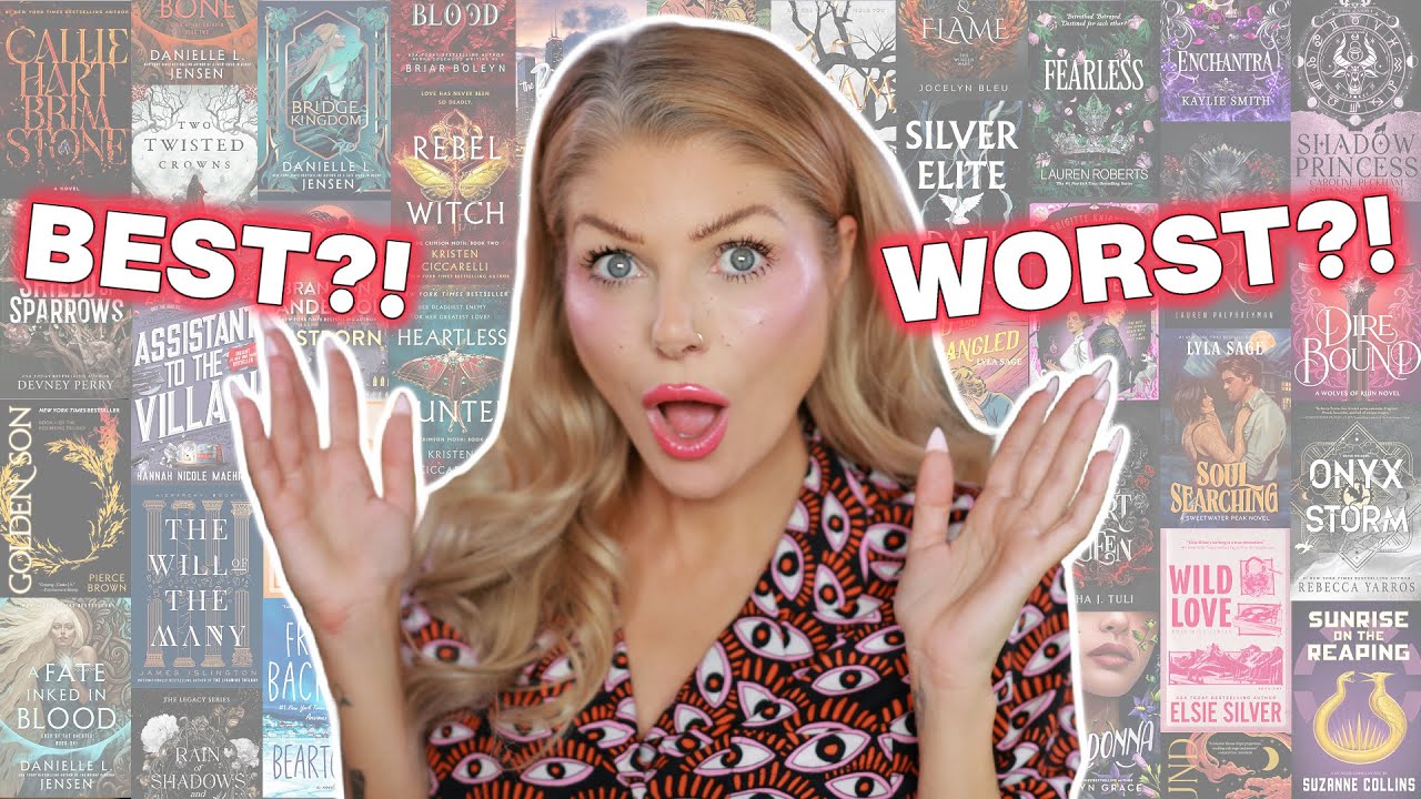 Ranking The 102 (!!) Books I've Read In 2025 😮