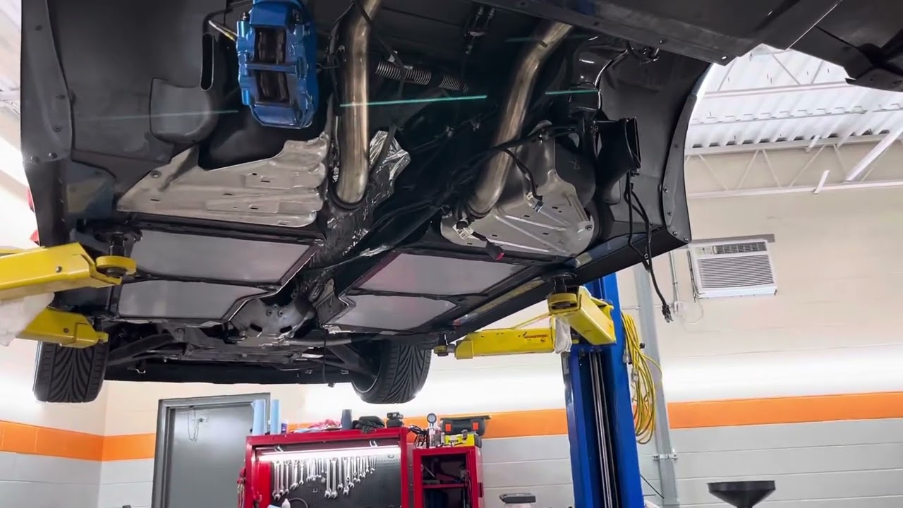 C6 Corvette Grand Sport getting RPM Level 7 TR6060 and Tilton ST-246 twin disk clutch