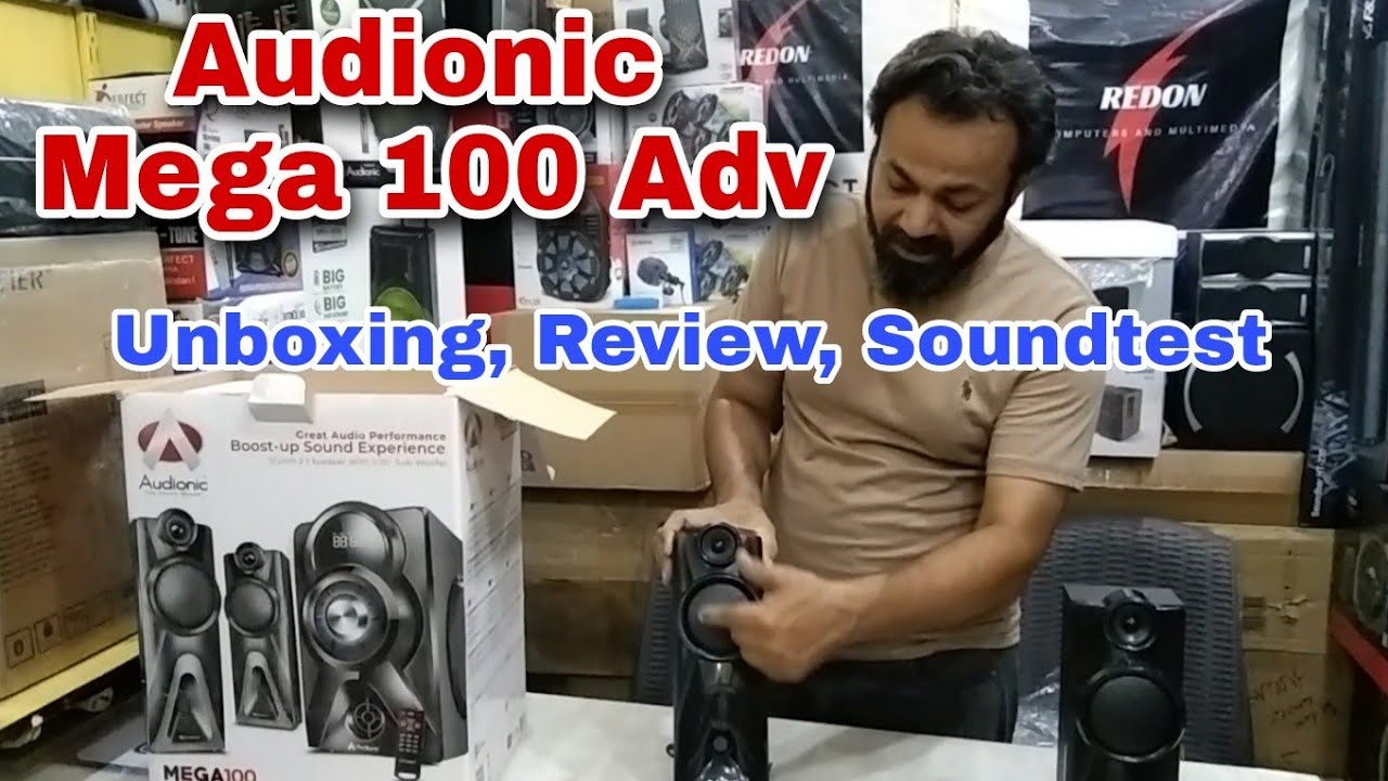 Audionic Mega 100 Adv || Unboxing Review || New Launch (@redonwebtv7300 )