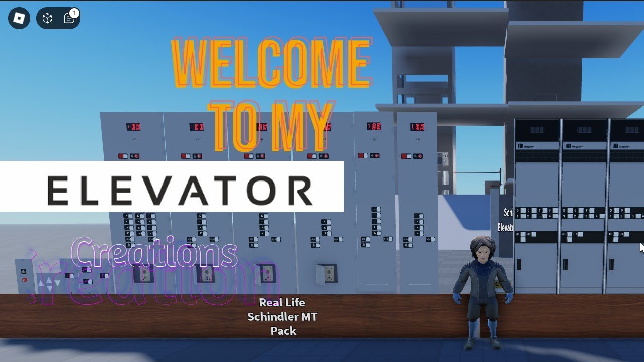 My Birthday Special:  Showcasing my elevator creations on Roblox