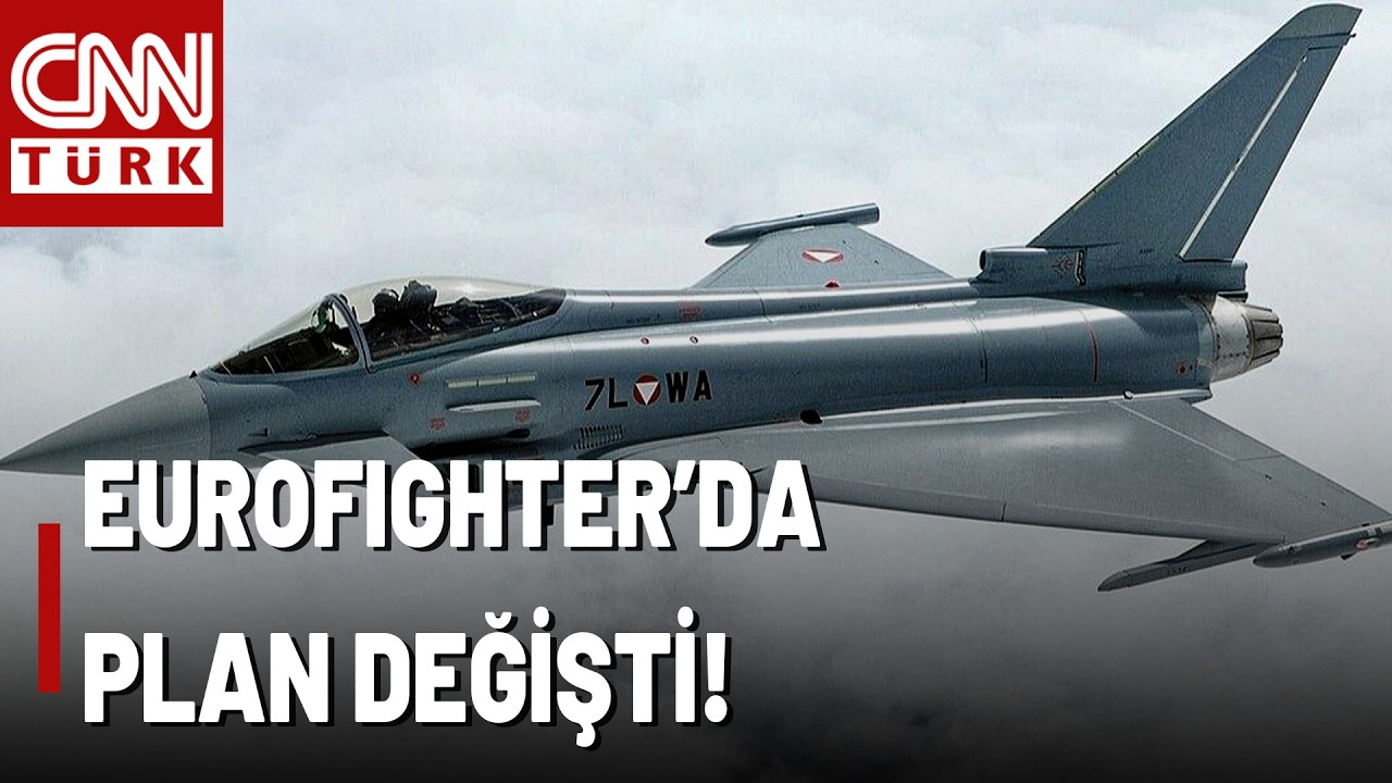 Eurofighter Planında Güncelleme: Yeni Hedef 56 Eurofighter'dan Oluşan Uçak Filosu!