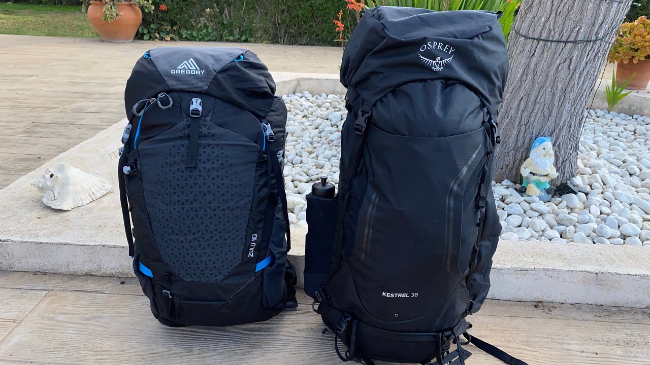 Osprey Kestrel 38 vs Gregory Zulu 40 #backpack #zulu40 #gregorypacks #ospreypacks #kestrel38