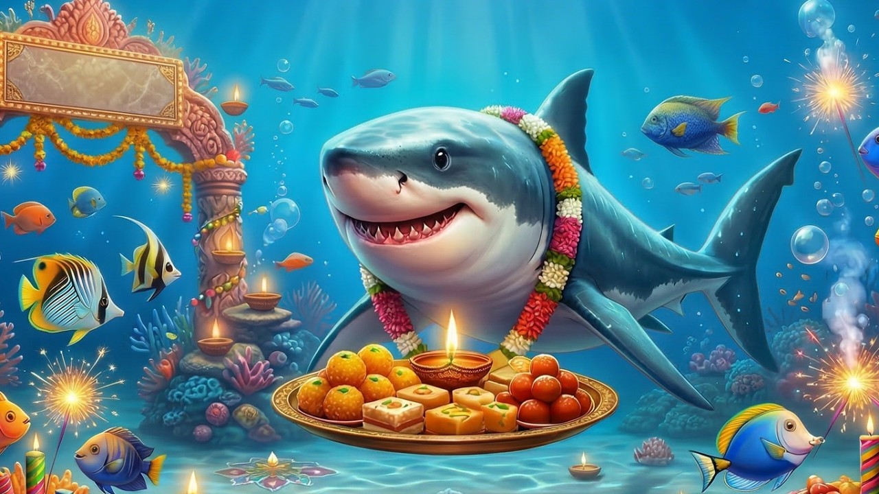 సముద్ర గర్భంలో చేపల దీపావళి సంబరం! | Deep Sea Diwali Celebration 🪔