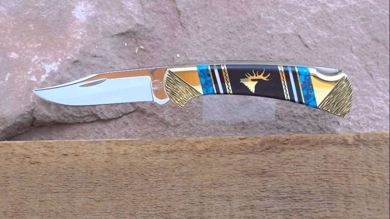 Early David Yellowhorse Knives