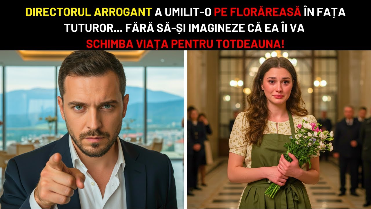 DIRECTORUL ARROGANT A UMILIT FLORĂREASA ÎN PUBLIC, DAR EA ÎI VA SCHIMBA VIAȚA PENTRU TOTDEAUNA!