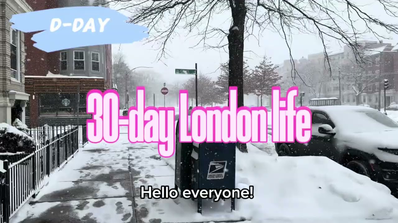 D-day for 30-day London life!