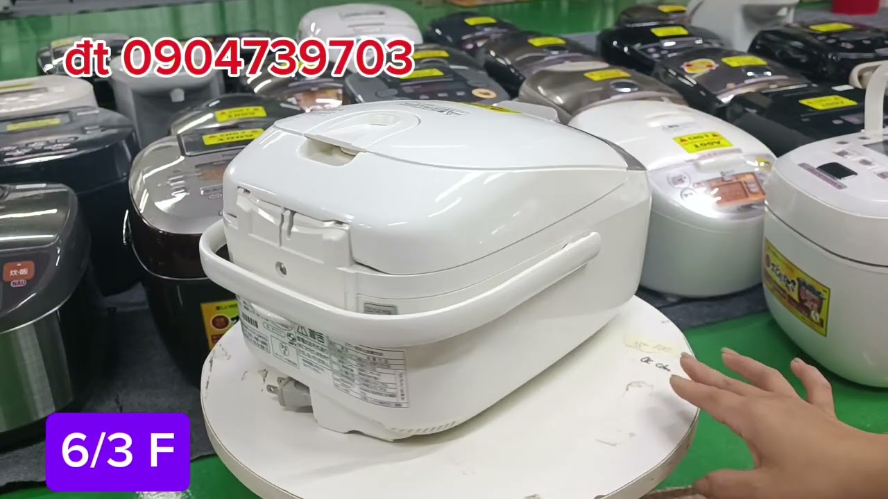 6/3 giới thiệu và báo giá nồi cơm điện Nhật Bản miễn phí vận chuyển toàn quốc đt 0904739703 