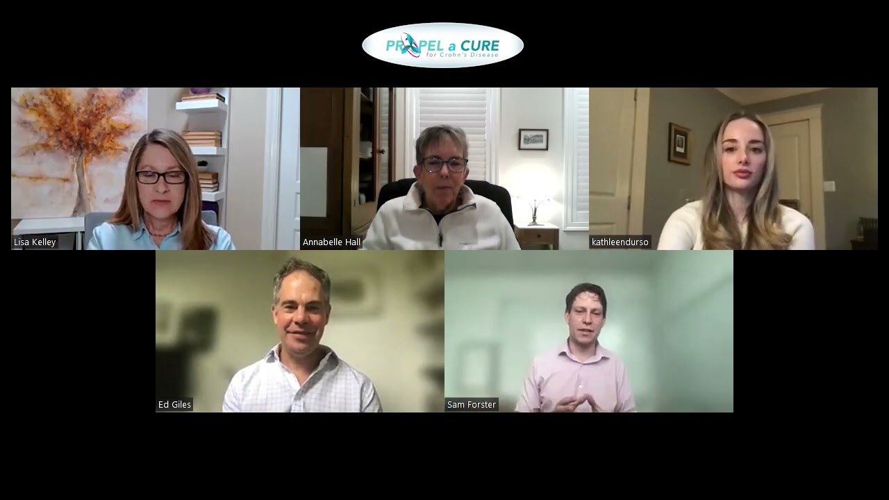 A/Prof Samuel Forster & Dr Edward Giles discuss their research w/t Propel a Cure for Crohn's Disease