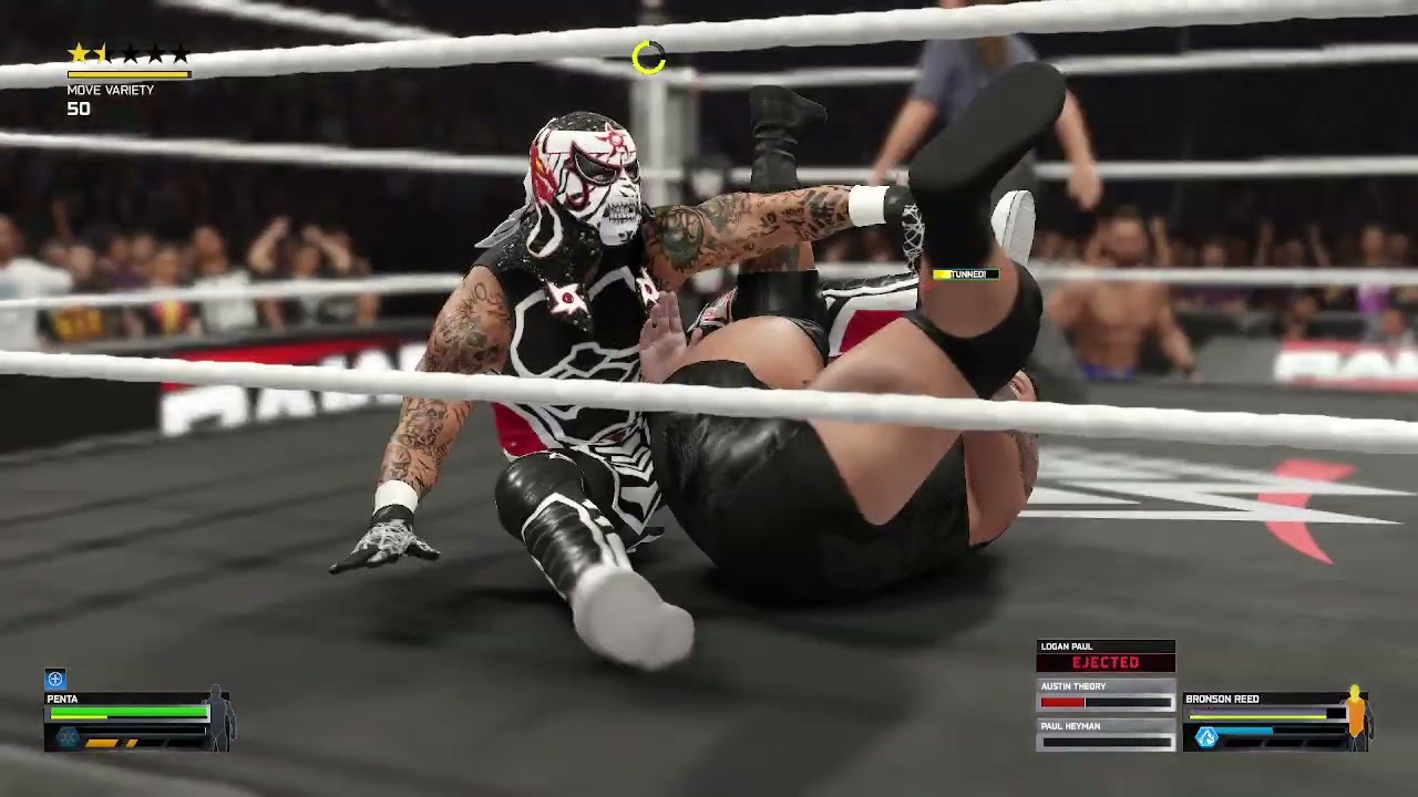 wwe 2k25 penta vs big bronson reed