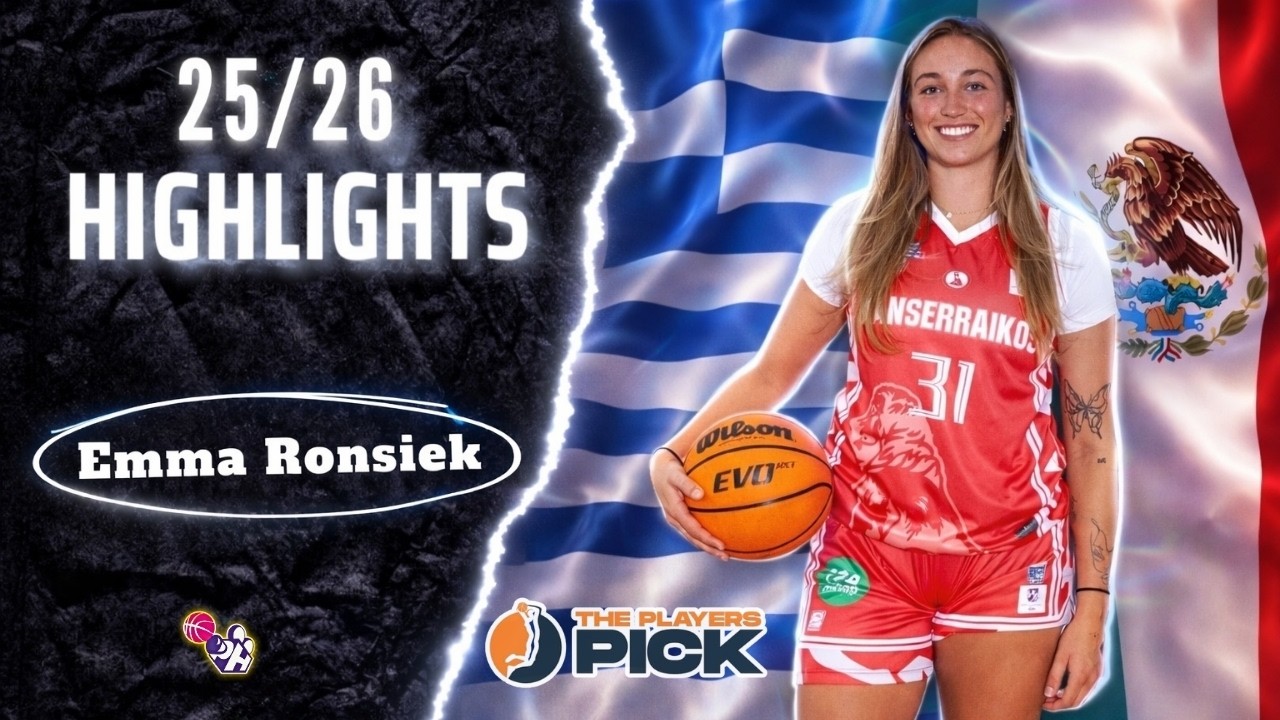 Emma Ronsiek  Highlights 2025/26 || Greece A1  & Mexico LNBPF || Panserraikos