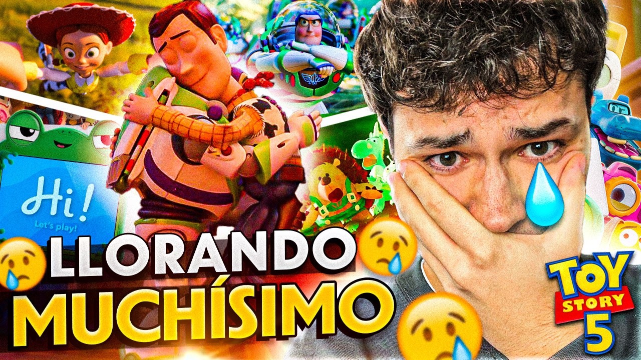 &iexcl;Esto me EMOCIONA MUCHO! No PARAREMOS de LLORAR 😭 TOY STORY 5 | REACCI&Oacute;N TR&Aacute;ILER OFICIAL