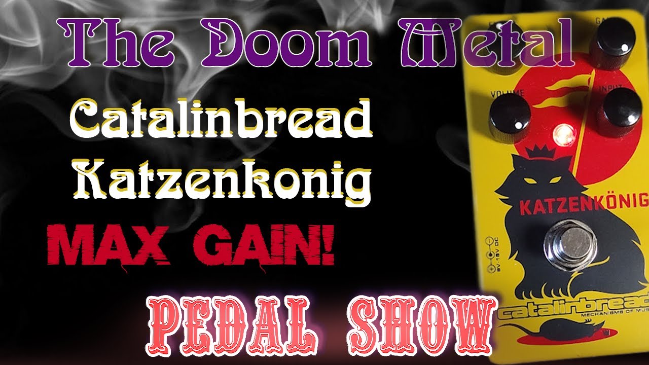 Catalinbread Katzenkönig - Cat King of DOOM!