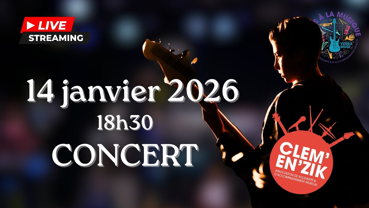 Clem'en'Zik - Concert 14 janvier 2026