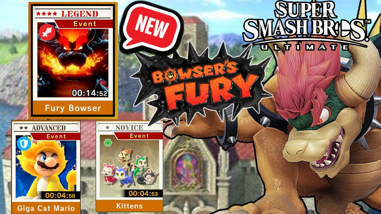 *НОВЫЙ* ДУХ ЛЕГЕНДЫ Фьюри Боузера | Smash Bros