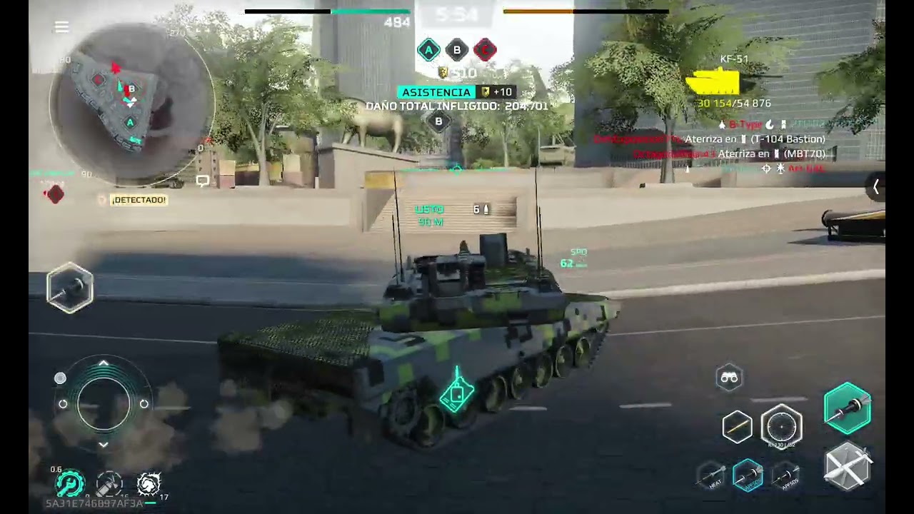 Determinación / MWT Tank Battles Gameplay 