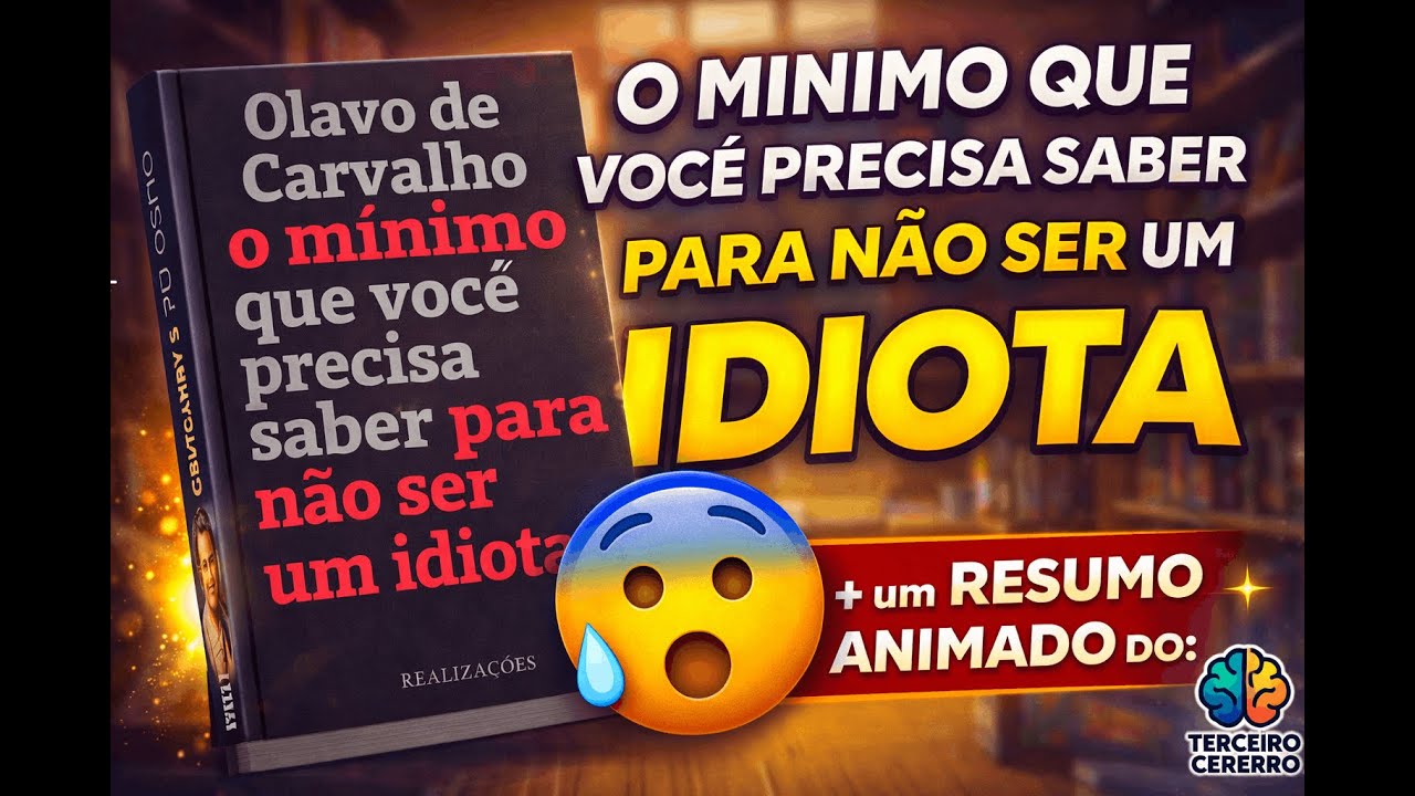 O Mínimo que Você precisa saber pra não ser um Idiota | Olavo de Carvalho | Resumo Animado