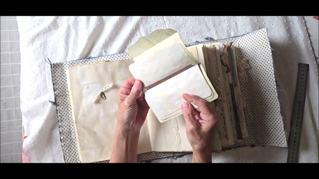 Big Journal mit Stoffsoftcover