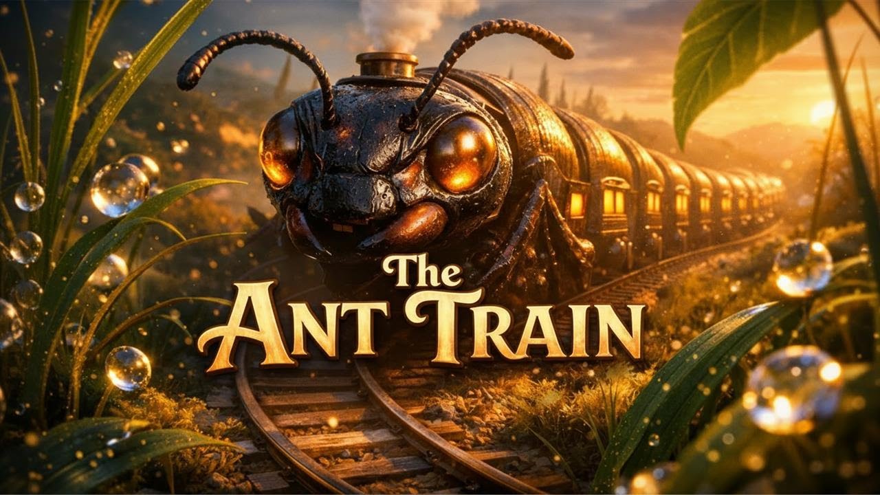 A Hangyavonat 🐜🚂 Indulunk, apró lábak, csodás utazás a világban! 🌈✨