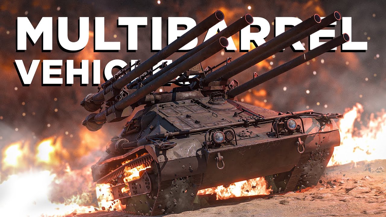 Multibarrel Vehicles in War Thunder