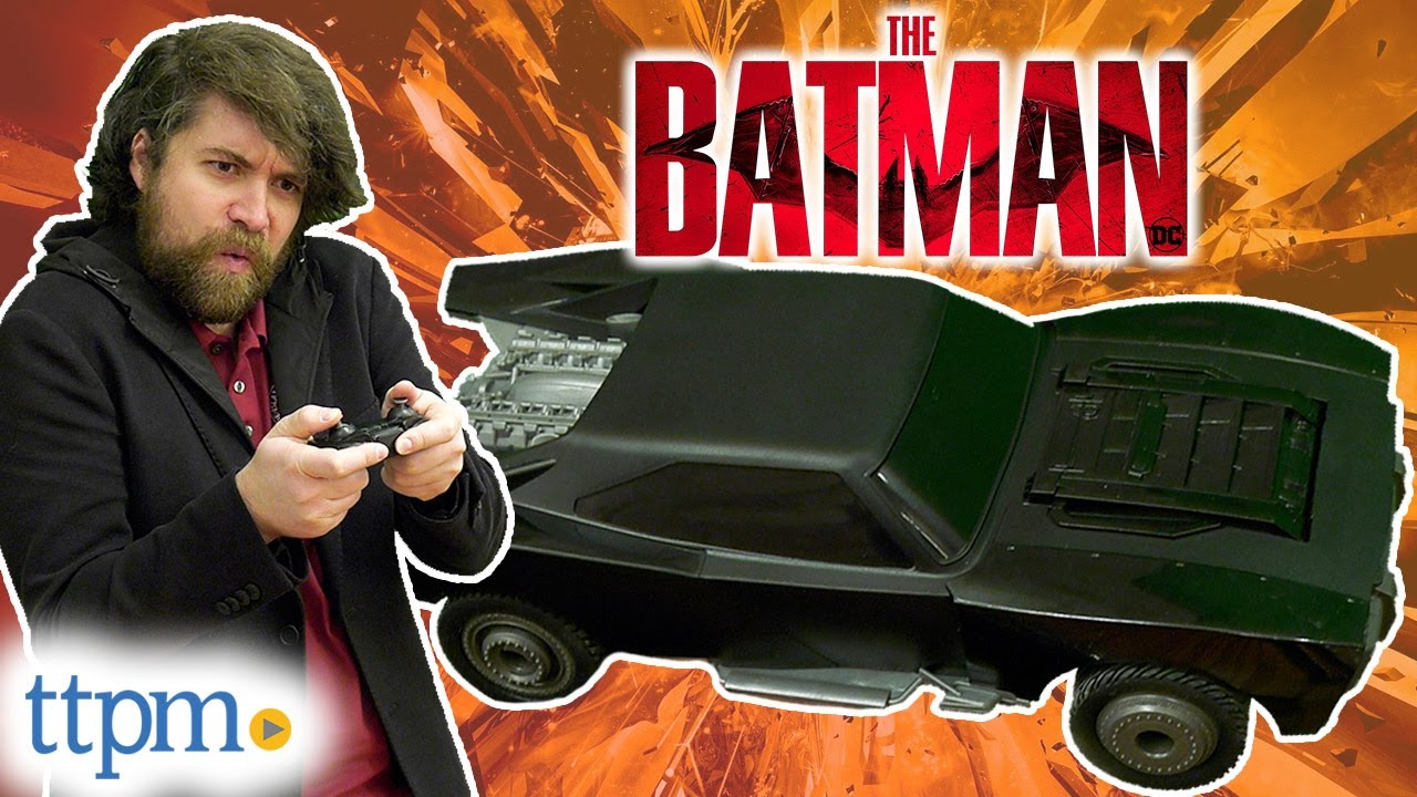 THE BATMAN Turbo Boost Batmobile RC Car from Spin Master Review!
