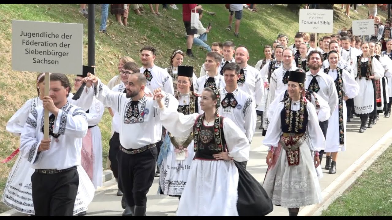 Parada Portului National Sasesc - Großes Sachsentreffen 2024 - Intilnirea Internationala A Sasilor