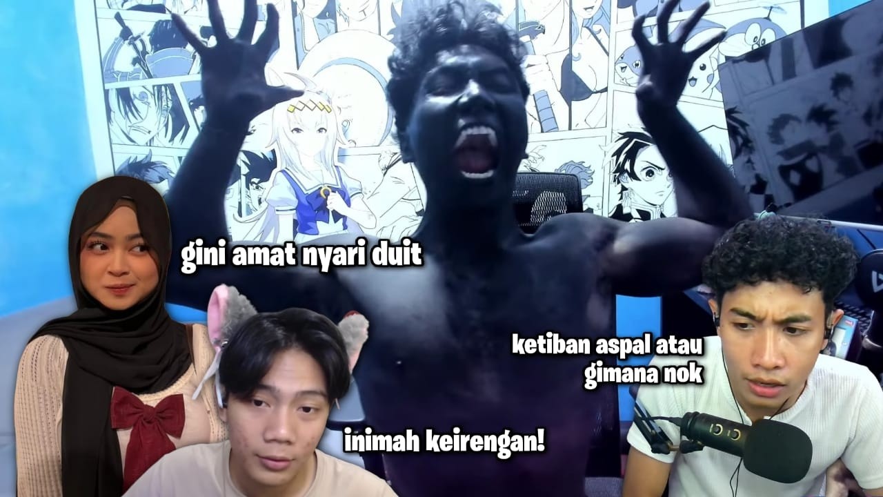 Reaction Tamara, Epen, dan Yapss Melihat Bang Inok Menjadi Wielino Tol Cipularang - Wielino Clip