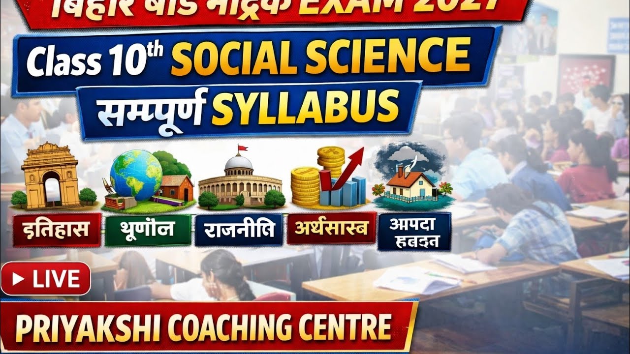 Sonu sir Class 10 Social Science Syllabus 2026 | SST Full Syllabus Class 10 | Board Exam Preparation