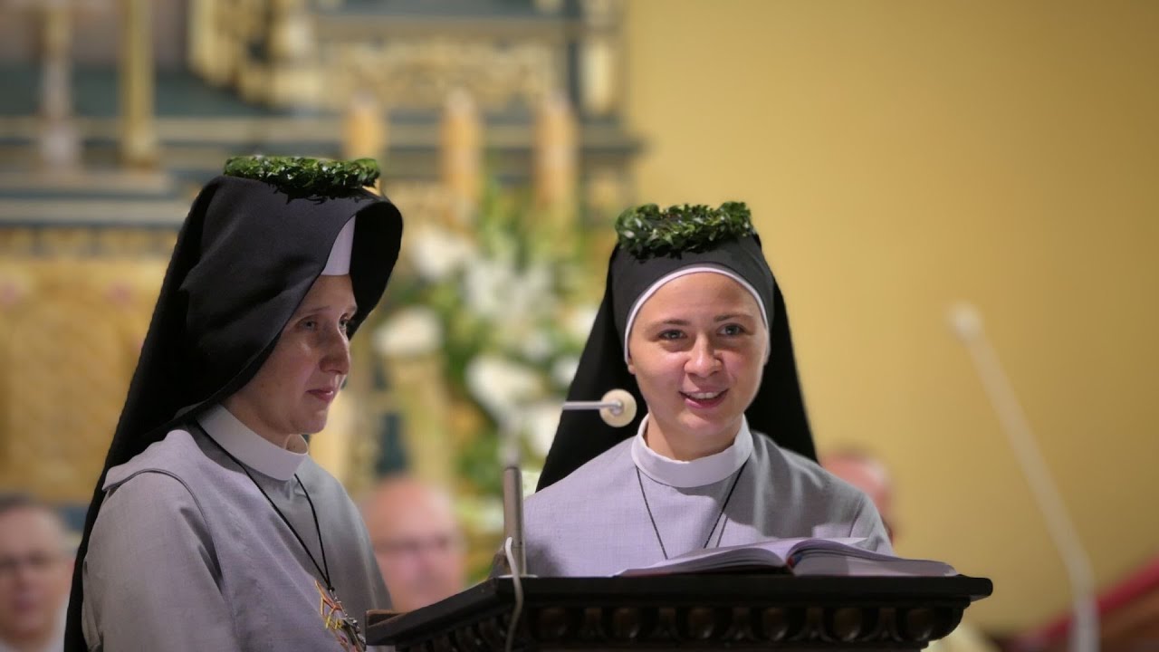 Śluby wieczyste sióstr sercanek 2023 – Msza św. w kościele w Krakowie