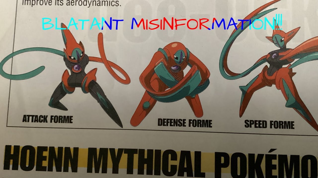 BLATANT MISINFORMATION in an official Pokémon book!!!