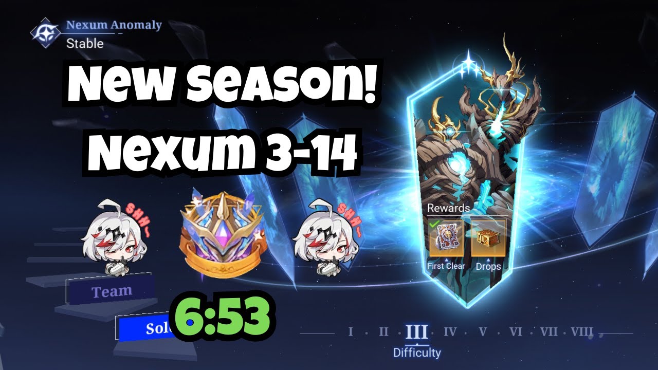 New Nexum Season! | Difficulty 3 (Dreamer) | Crystal of Atlan