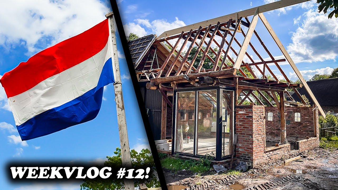 BEGIN VAN HET NIEUWE DAK! - BOUWBAKKERS WEEKVLOG #12