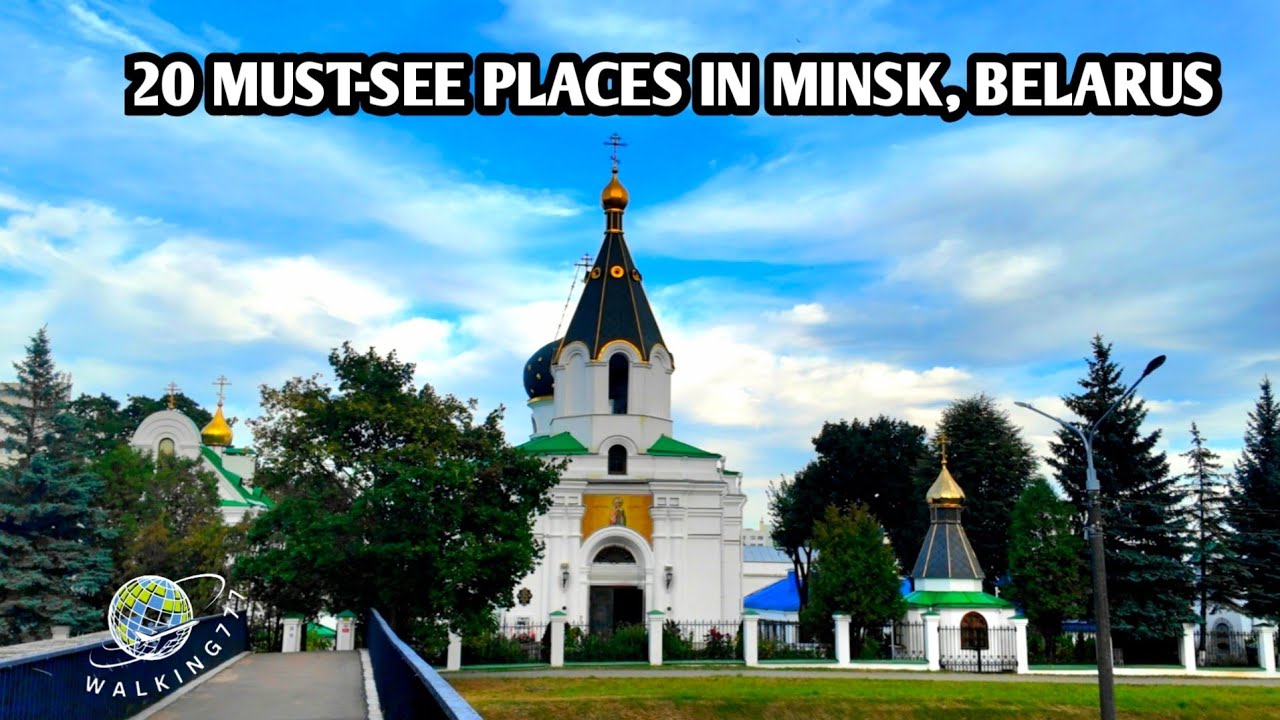 Minsk Walking Tour: Top 20 Sights You Can't Miss! [4K]