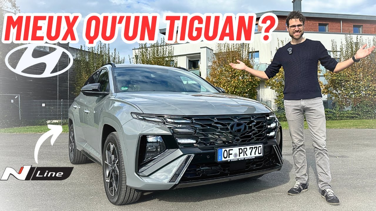 Essai du Hyundai Tucson N-Line 2024 restylé!