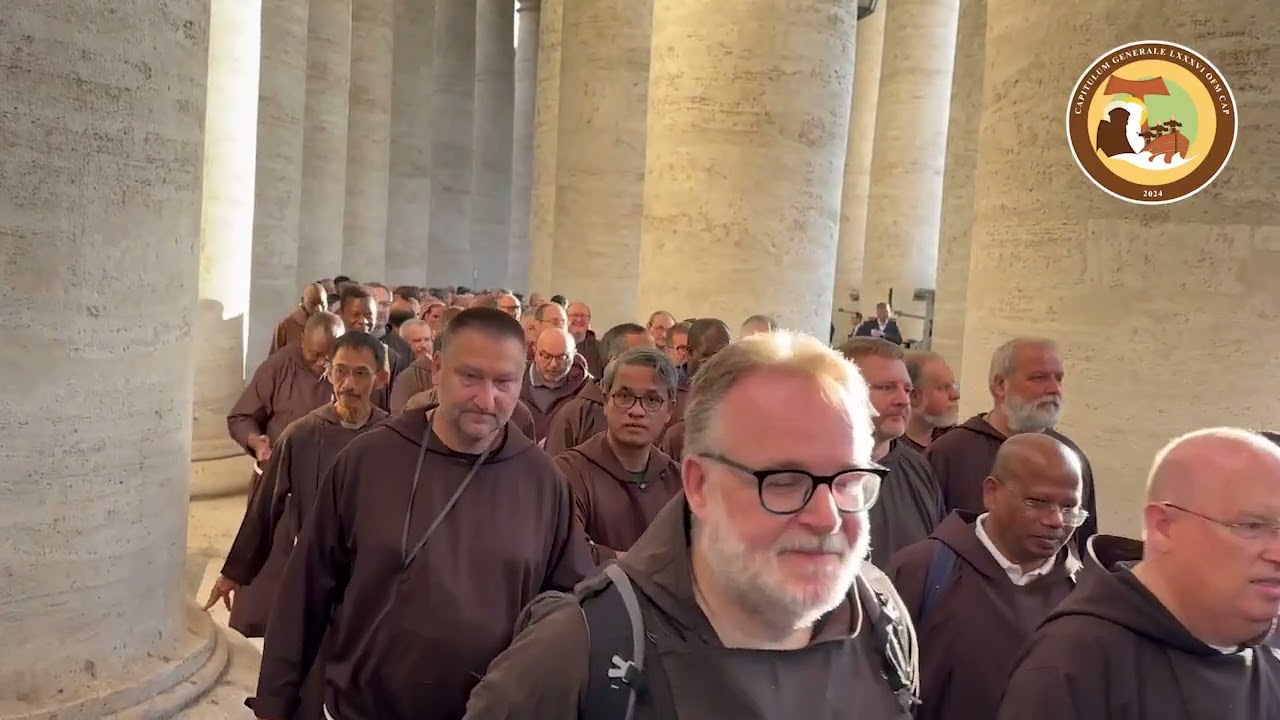 Audiencia del Papa Francisco con los Frailes Capuchinos (Capítulo General 2024)