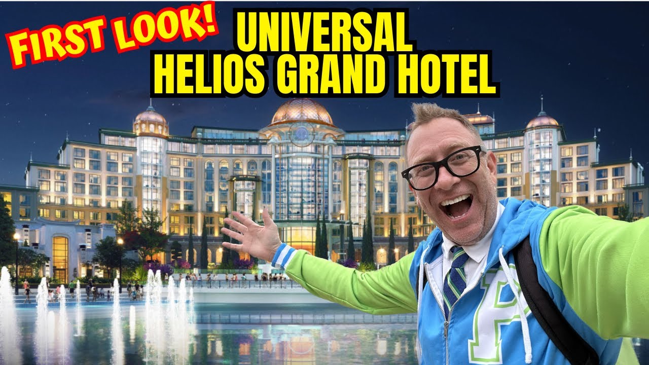 Epic Universe Helios Grand Hotel FIRST LOOK! FULL TOUR