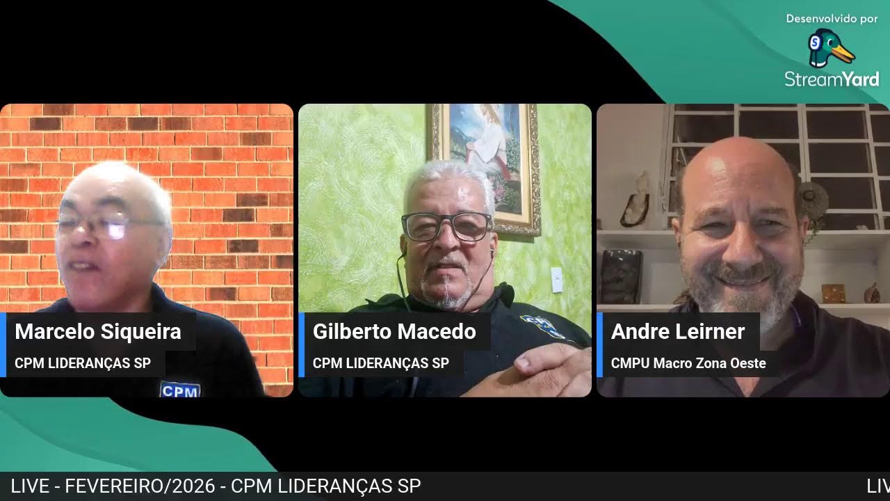 CPM LIDERANÇAS SP - LIVE - FEVEREIRO/2026