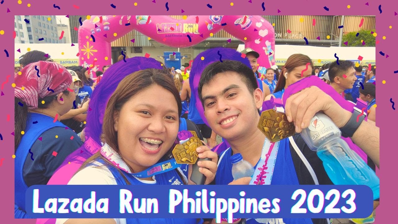 What’s inside our Lazada Run Race Kit | Lazada Run 2023 Philippines | Arjay Faye Space | 5K Finisher