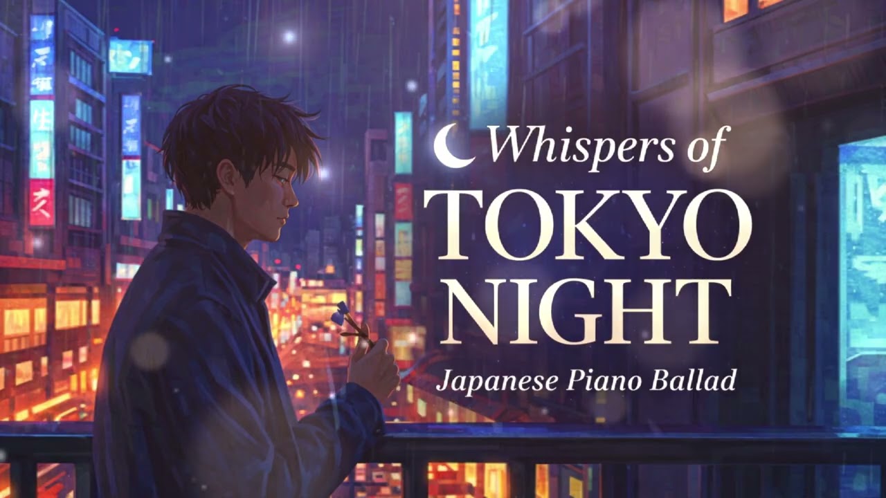 Whispers of Tokyo Night 🌙 | The Goodbye We Never Said (Sad Piano Ballad) - NEURO